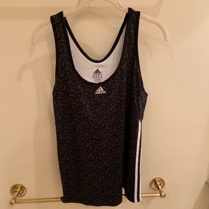 Adidas fitted workout tank top